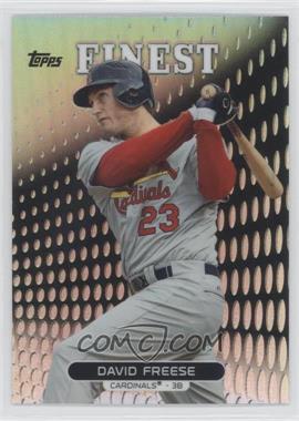 2013 Topps Finest - [Base] - Refractor #17 - David Freese