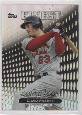 2013 Topps Finest - [Base] - Refractor #17 - David Freese