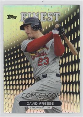 2013 Topps Finest - [Base] - Refractor #17 - David Freese