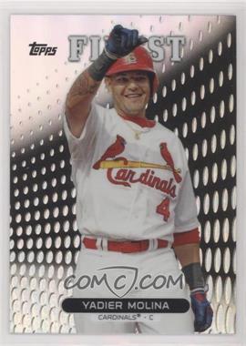 2013 Topps Finest - [Base] - Refractor #19 - Yadier Molina [EX to NM]