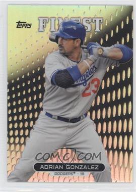 2013 Topps Finest - [Base] - Refractor #23 - Adrian Gonzalez