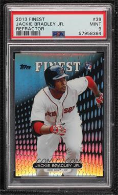 2013 Topps Finest - [Base] - Refractor #39 - Jackie Bradley Jr. [PSA 9 MINT]