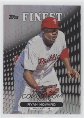 2013 Topps Finest - [Base] - Refractor #4 - Ryan Howard