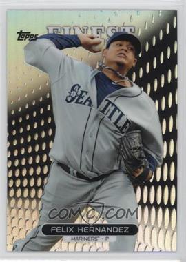 2013 Topps Finest - [Base] - Refractor #40 - Felix Hernandez