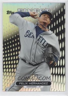 2013 Topps Finest - [Base] - Refractor #40 - Felix Hernandez