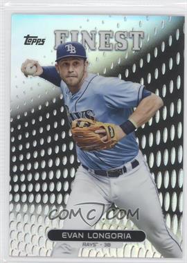 2013 Topps Finest - [Base] - Refractor #52 - Evan Longoria