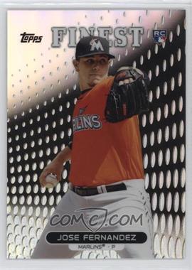 2013 Topps Finest - [Base] - Refractor #59 - Jose Fernandez