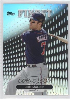 2013 Topps Finest - [Base] - Refractor #67 - Joe Mauer