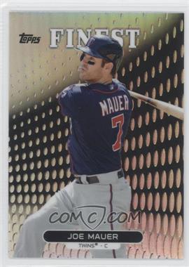 2013 Topps Finest - [Base] - Refractor #67 - Joe Mauer