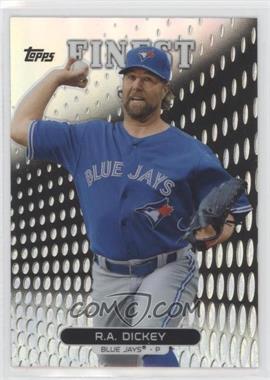 2013 Topps Finest - [Base] - Refractor #74 - R.A. Dickey [EX to NM]