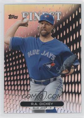 2013 Topps Finest - [Base] - Refractor #74 - R.A. Dickey