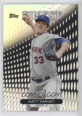 2013 Topps Finest - [Base] - Refractor #76 - Matt Harvey