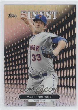 2013 Topps Finest - [Base] - Refractor #76 - Matt Harvey