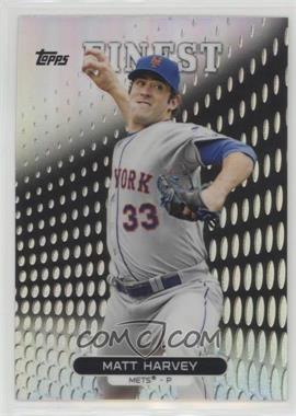 2013 Topps Finest - [Base] - Refractor #76 - Matt Harvey