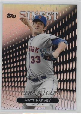 2013 Topps Finest - [Base] - Refractor #76 - Matt Harvey