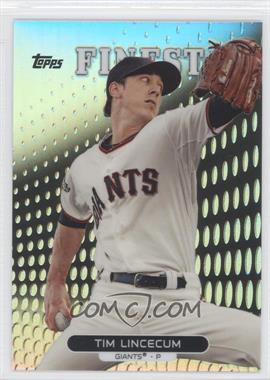 2013 Topps Finest - [Base] - Refractor #84 - Tim Lincecum