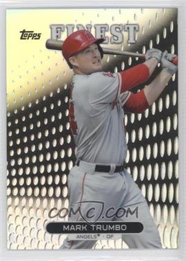 2013 Topps Finest - [Base] - Refractor #92 - Mark Trumbo