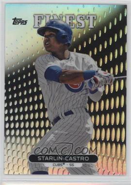 2013 Topps Finest - [Base] - Refractor #98 - Starlin Castro