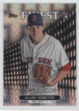 2013 Topps Finest - [Base] - X-Fractor #15 - Allen Webster