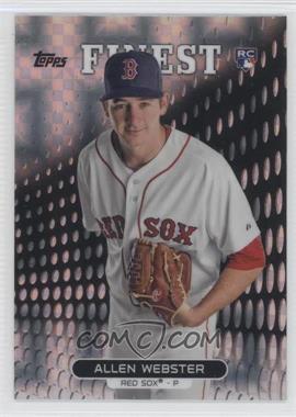 2013 Topps Finest - [Base] - X-Fractor #15 - Allen Webster