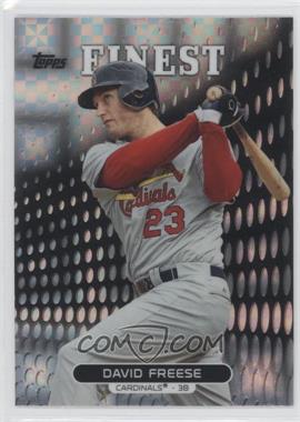 2013 Topps Finest - [Base] - X-Fractor #17 - David Freese