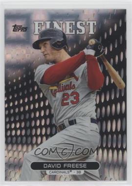 2013 Topps Finest - [Base] - X-Fractor #17 - David Freese