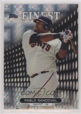 2013 Topps Finest - [Base] - X-Fractor #22 - Pablo Sandoval