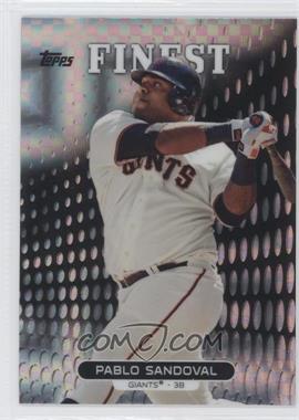 2013 Topps Finest - [Base] - X-Fractor #22 - Pablo Sandoval