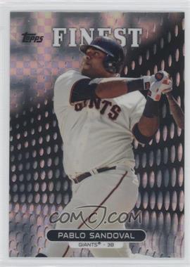 2013 Topps Finest - [Base] - X-Fractor #22 - Pablo Sandoval