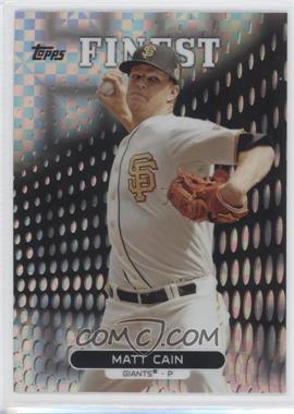 2013 Topps Finest - [Base] - X-Fractor #88 - Matt Cain