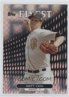 2013 Topps Finest - [Base] - X-Fractor #88 - Matt Cain