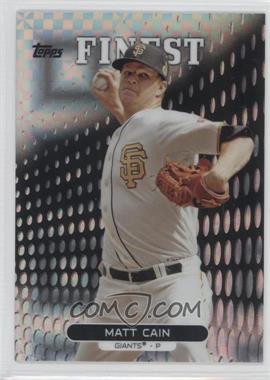 2013 Topps Finest - [Base] - X-Fractor #88 - Matt Cain