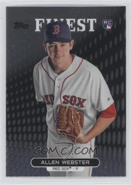 2013 Topps Finest - [Base] #15 - Allen Webster