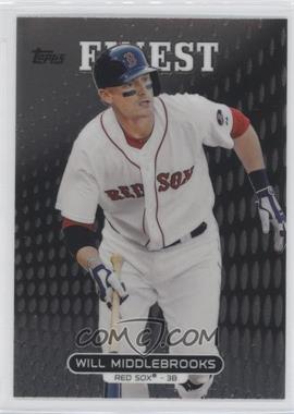 2013 Topps Finest - [Base] #29 - Will Middlebrooks