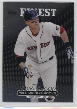 2013 Topps Finest - [Base] #29 - Will Middlebrooks