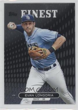 2013 Topps Finest - [Base] #52 - Evan Longoria