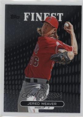 2013 Topps Finest - [Base] #63 - Jered Weaver