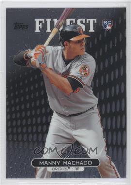 2013 Topps Finest - [Base] #80 - Manny Machado