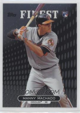 2013 Topps Finest - [Base] #80 - Manny Machado