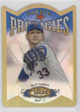 2013 Topps Finest - Finest Prodigies Die-Cut Refractors #P-MH - Matt Harvey