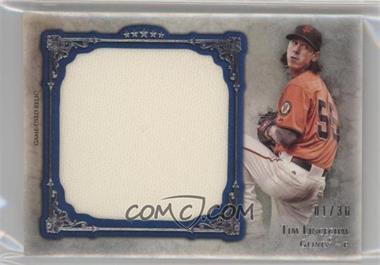 2013 Topps Five Star - Jumbo Jersey Relic - Blue #FSJJR-TL - Tim Lincecum /30