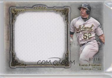 2013 Topps Five Star - Jumbo Jersey Relic - Gold #FSJJR-YC - Yoenis Cespedes /10