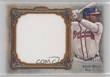 2013 Topps Five Star - Jumbo Jersey Relic - Orange #FSJJR-JU - Justin Upton /15