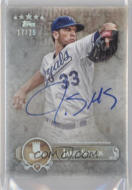 2013 Topps Five Star - Retired and Active Player Autographs - Rainbow Foil #FSBA-JSH - James Shields /25