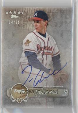 2013 Topps Five Star - Retired and Active Player Autographs - Rainbow Foil #FSBA-TG - Tom Glavine /25