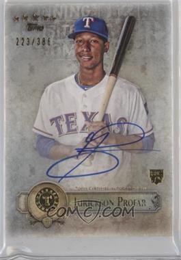 2013 Topps Five Star - Retired and Active Player Autographs #FSBA-JP - Jurickson Profar /386