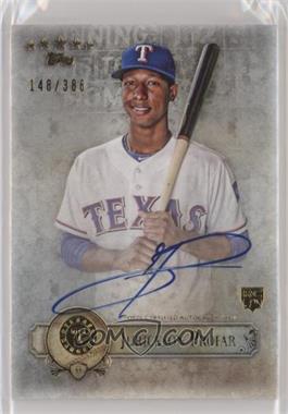 2013 Topps Five Star - Retired and Active Player Autographs #FSBA-JP - Jurickson Profar /386