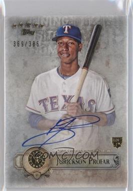 2013 Topps Five Star - Retired and Active Player Autographs #FSBA-JP - Jurickson Profar /386