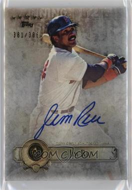 2013 Topps Five Star - Retired and Active Player Autographs #FSBA-JR - Jim Rice /386