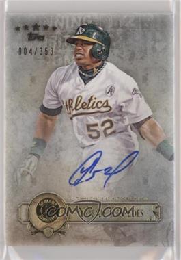 2013 Topps Five Star - Retired and Active Player Autographs #FSBA-YC - Yoenis Cespedes /353